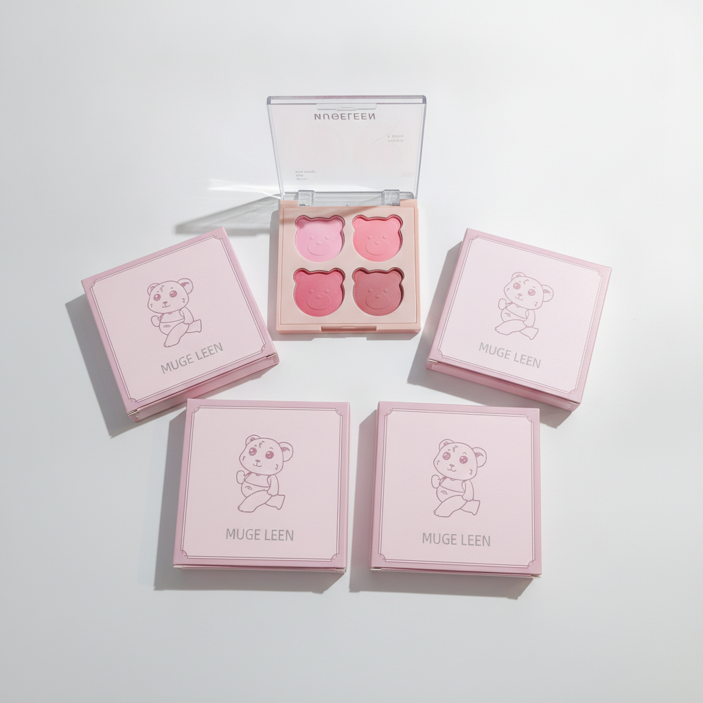 MIGE LEE Touch Up Bear Blush Palette – Kids & Adults
