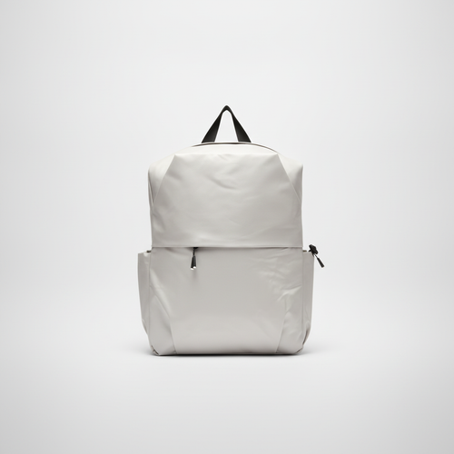 Waterproof Minimalist Backpack – Light Gray