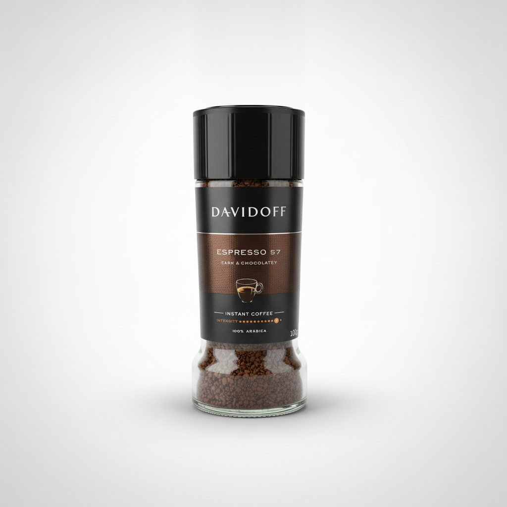 Davidoff Espresso 57 Dark & Chocolatey Instant Coffee 100g