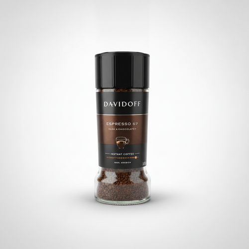 Davidoff Espresso 57 Dark & Chocolatey Instant Coffee 100g