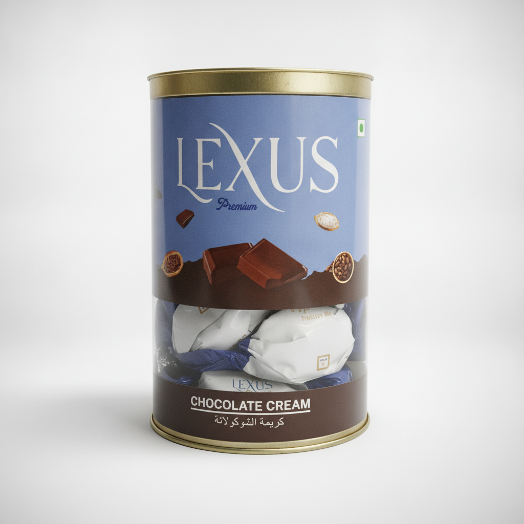 Lexus Premium Chocolate Cream Candies – Tin Gift Box