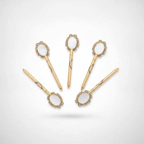 Kiyoups Kajal Pen – Gold Ornate Kids & Adults Makeup