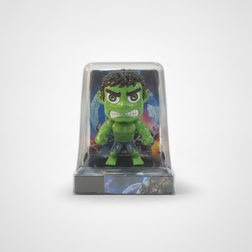 Marvel Hulk Mini Bobblehead Figure in Display Case