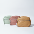 Pebbled Faux Leather Mini Crossbody Pouch Bag