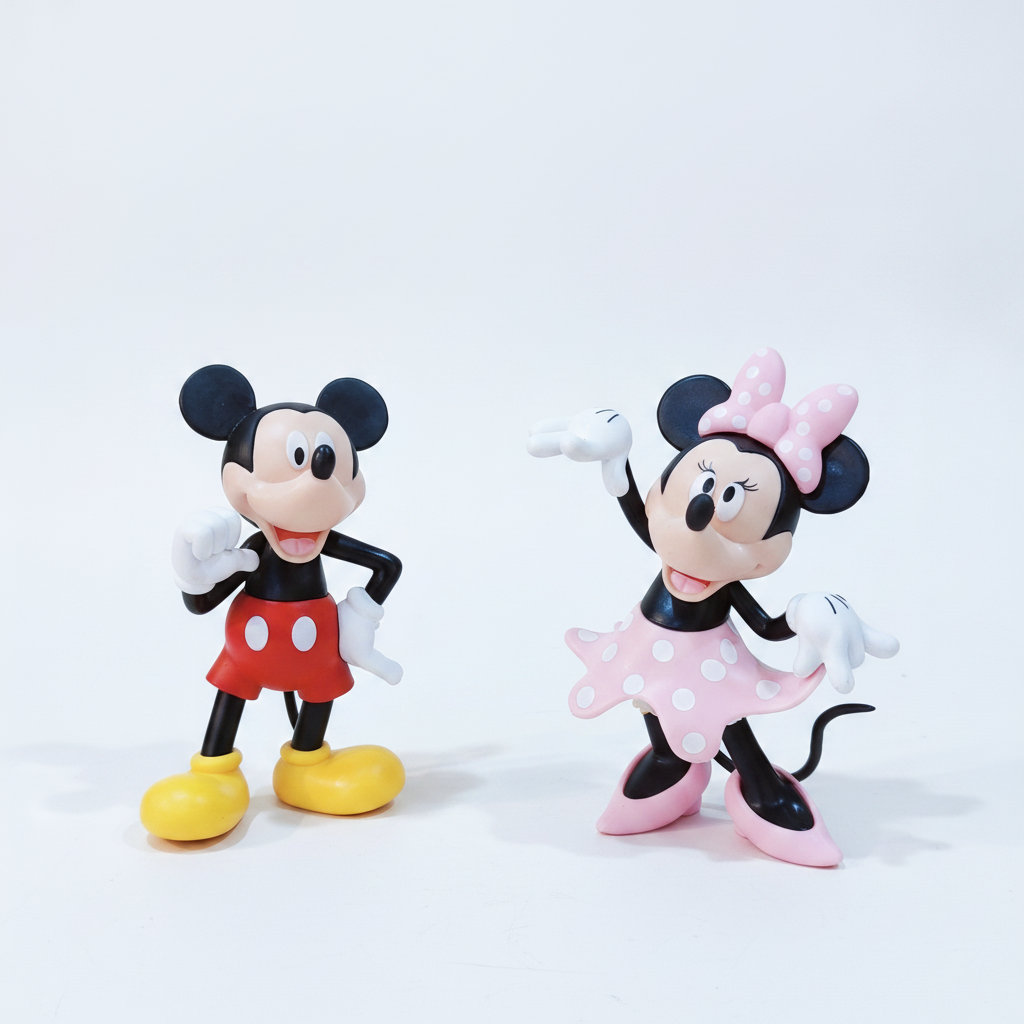 Disney Mickey & Minnie Mouse Collectible Figure Set