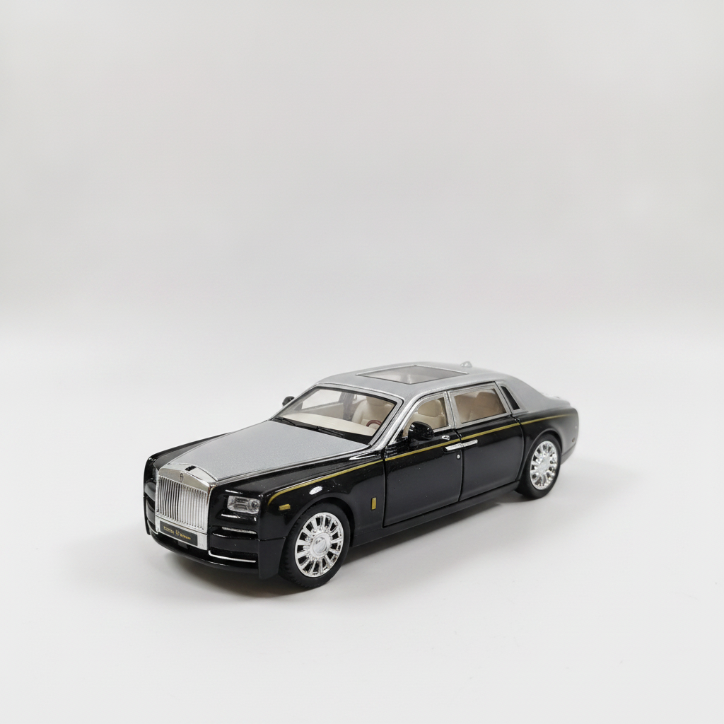 Rolls-Royce Phantom Die-Cast Model Car with Lights & Music