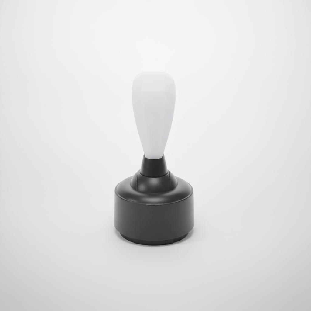 Elegant Gear Shift Knob Display Stand – White & Black