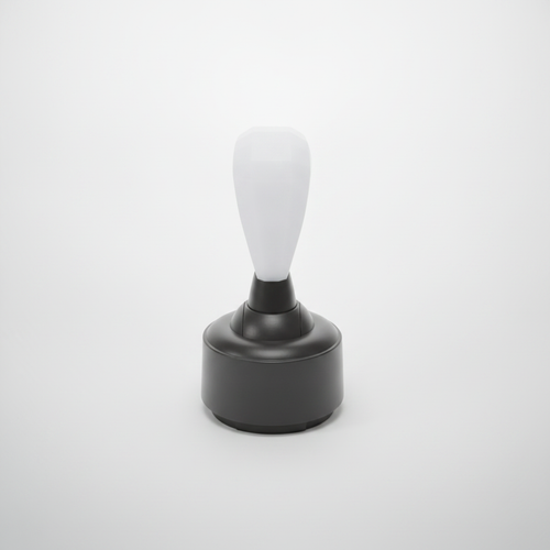 Elegant Gear Shift Knob Display Stand – White & Black