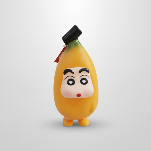 Crayon Shin-chan Banana Costume Piggy Bank Figurine