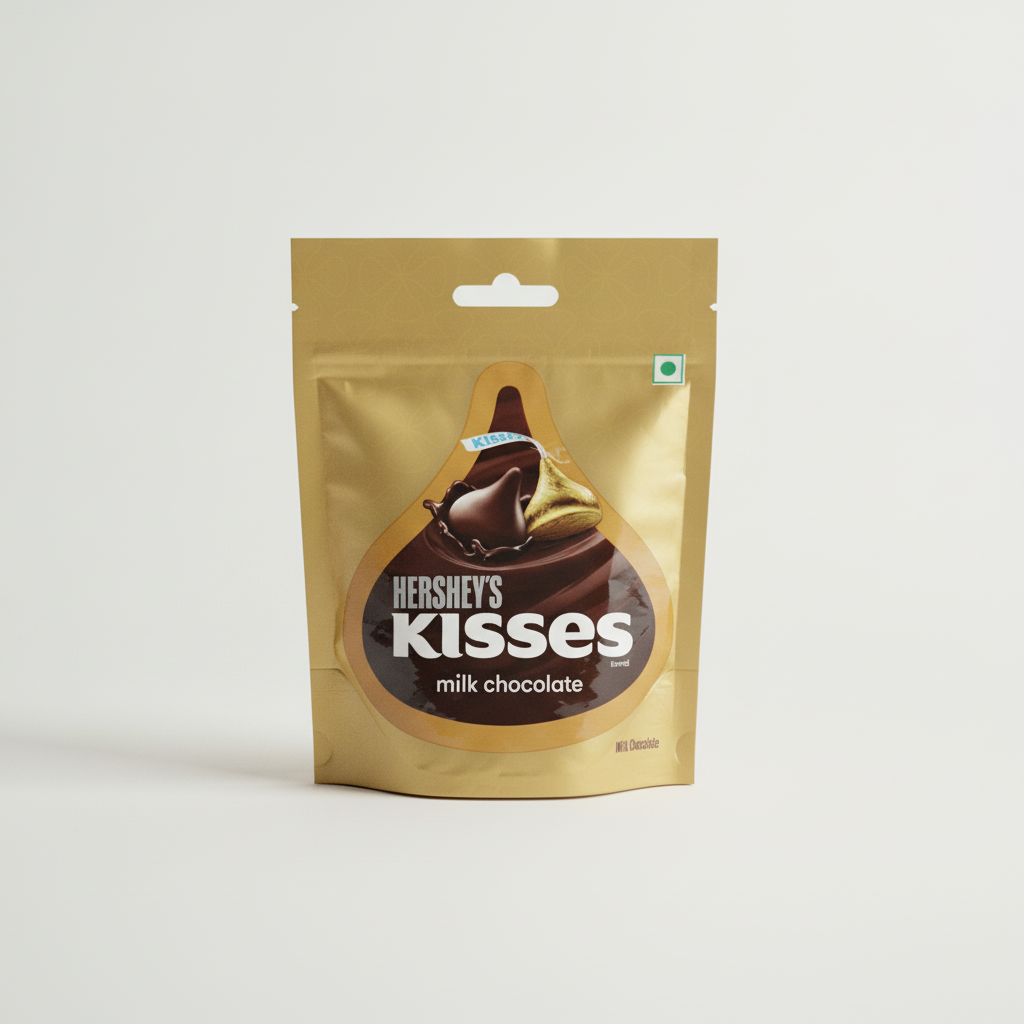 Hershey's Kisses Milk Chocolate, Classic Gold Bag
