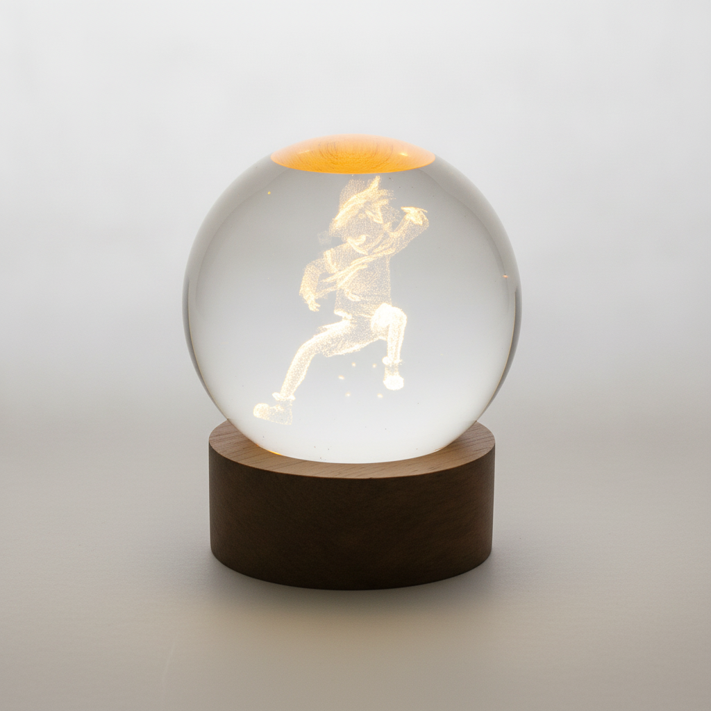 Killua Zoldyck Crystal Ball Lamp – Hunter x Hunter Décor