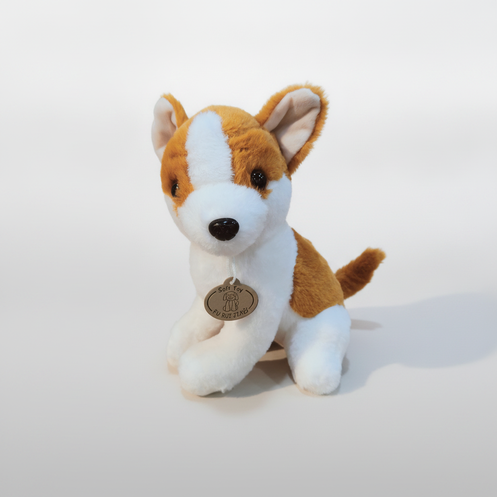 Corgi Plush Stuffed Dog Toy – Soft & Cuddly, 30 cm