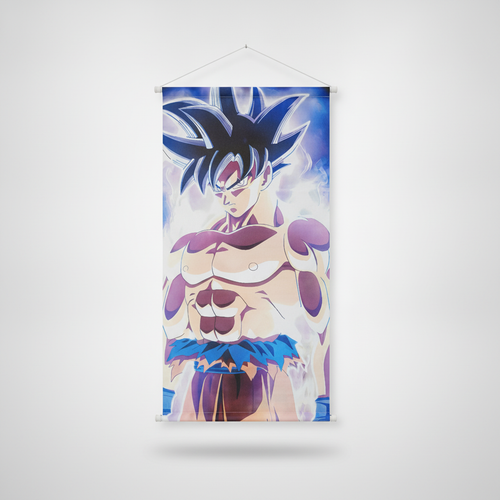 Dragon Ball Super Goku Ultra Instinct Wall Scroll Poster