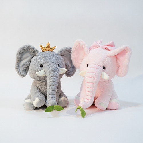 Royal Elephant Stuffed Animal Plush Toy – 50 CM
