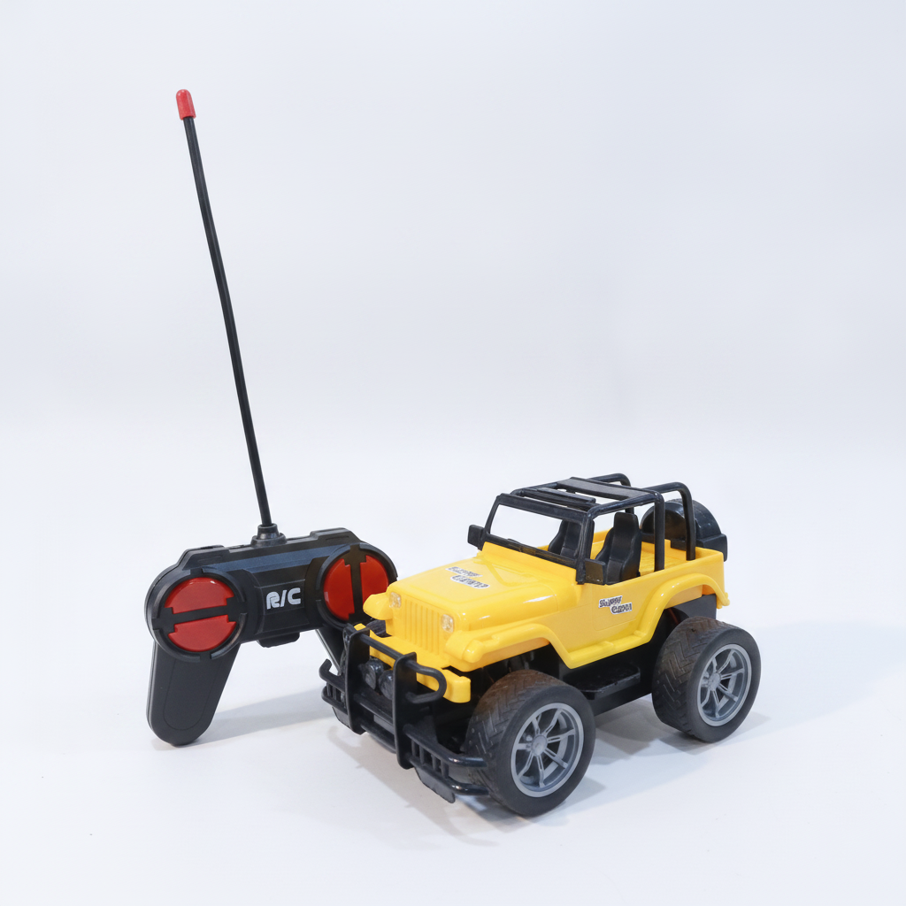 Super Geek RC Off-Road Jeep Toy Car with Remote Control