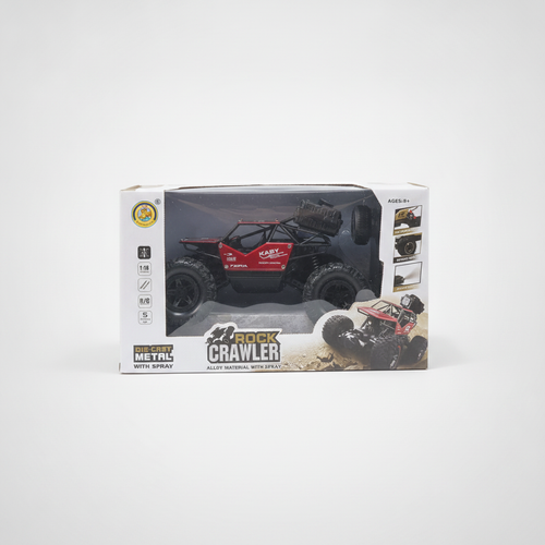 Rock Crawler 1:18 Scale Die-Cast Metal RC Off-Road Truck