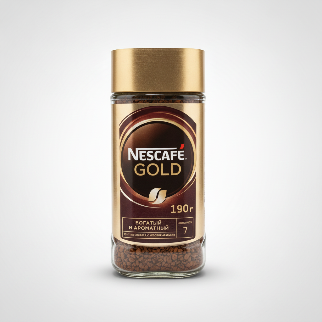 Nescafé Gold Instant Coffee – Rich & Aromatic, 190g