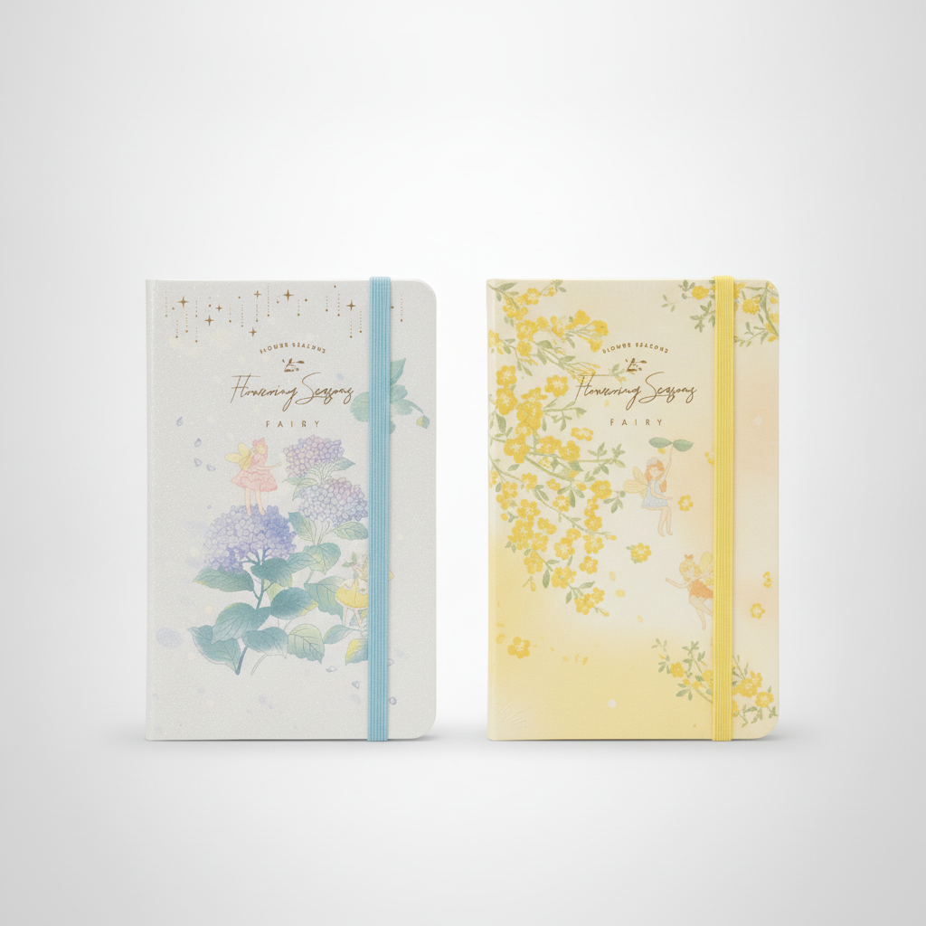 Flowering Seasons Fairy Small Hardcover Diary Journal