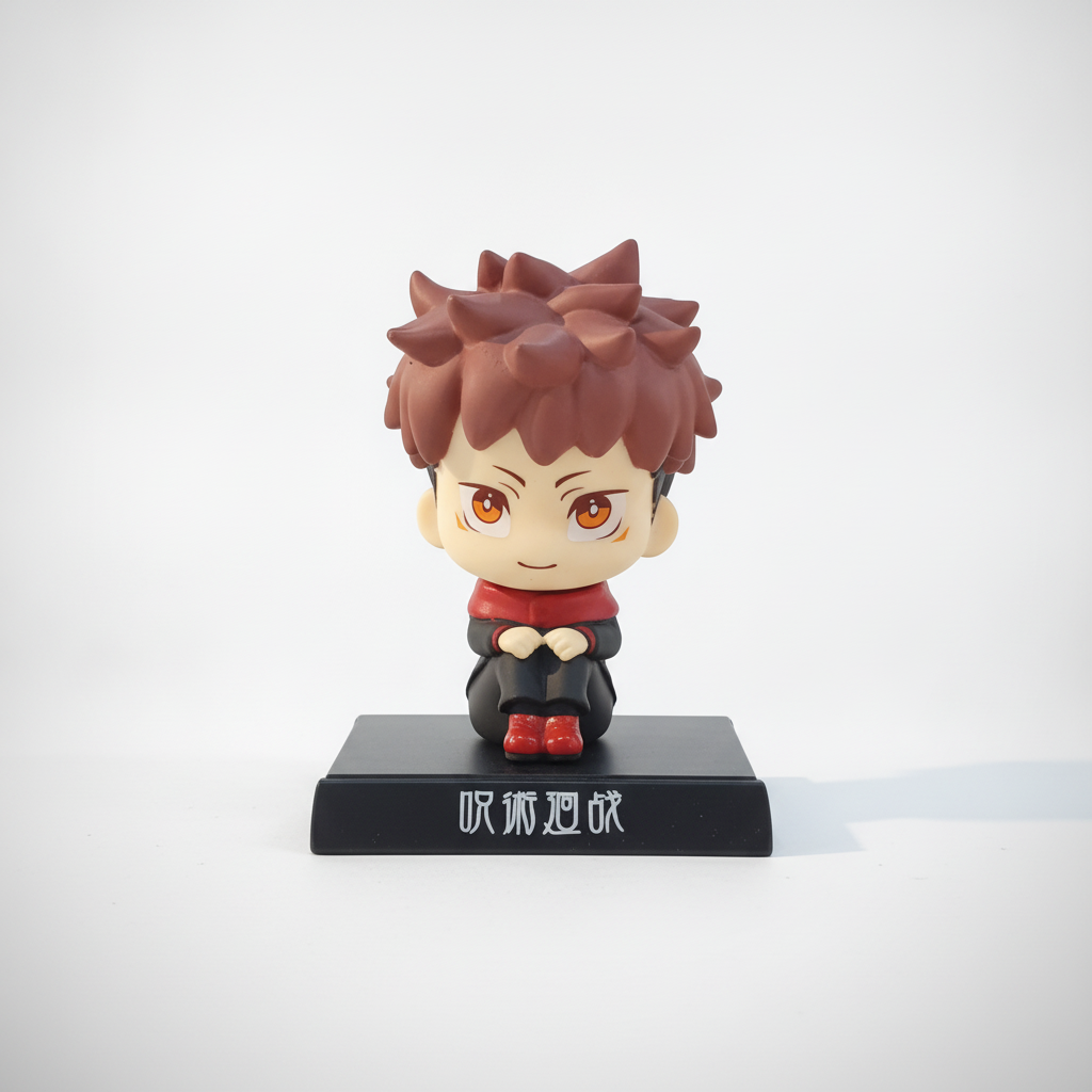 Jujutsu Kaisen Yuji Itadori Chibi Mini Figure Desk Ornament
