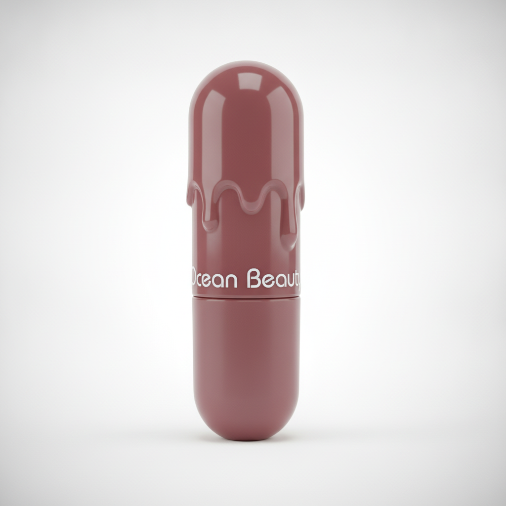 Ocean Beauty Waterproof Lipstick – Rich Chocolate Capsule