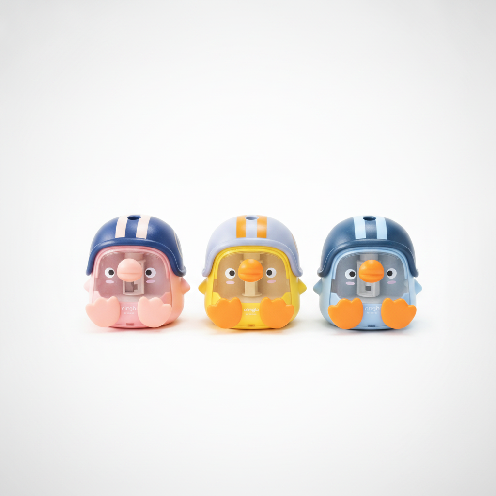 Dingo Penguin Electric Pencil Sharpener – Cute Kids Design
