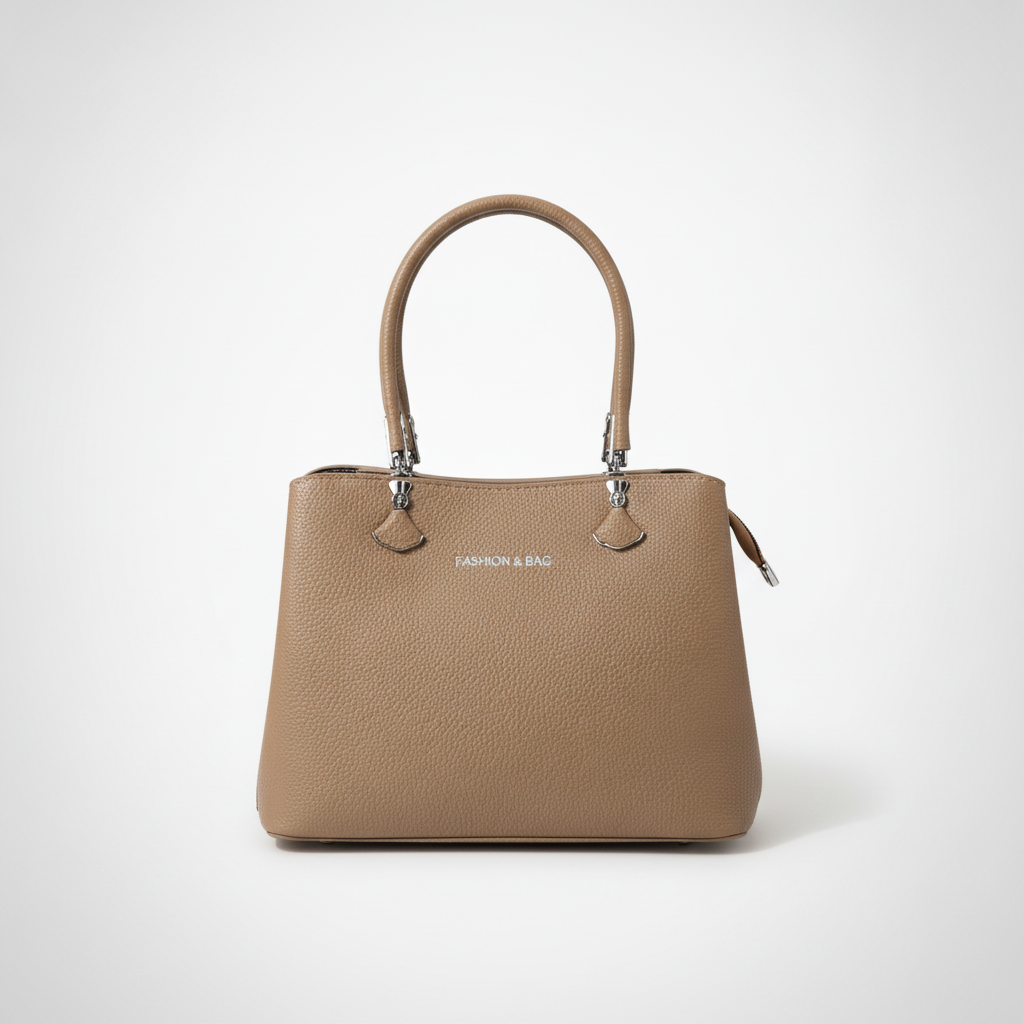 Wrangler Classic Structured Tote Handbag – Taupe