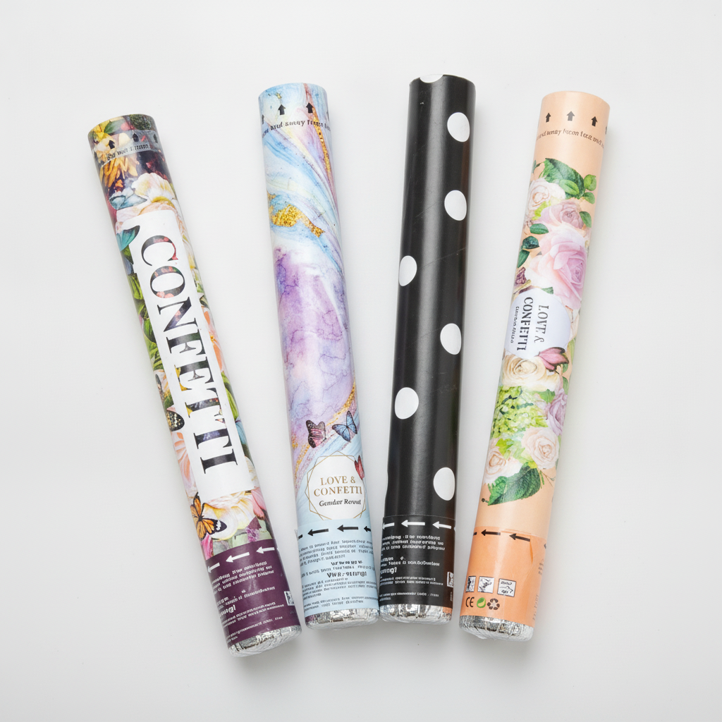 Confetti Cannon Party Poppers