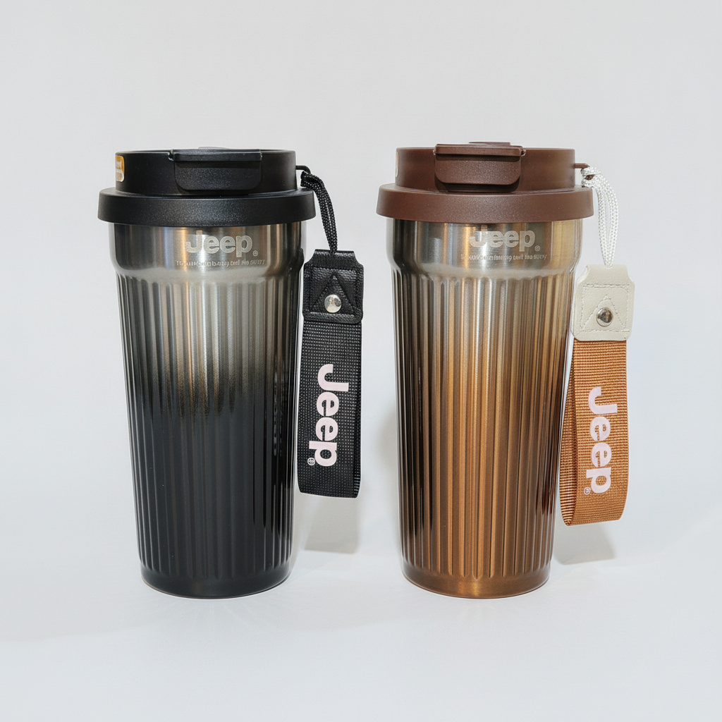 Jeep Insulated Coffee Tumbler 550ml – Travel Mug