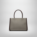 Exotic Structured Tote Bag with Convertible Sling Strap