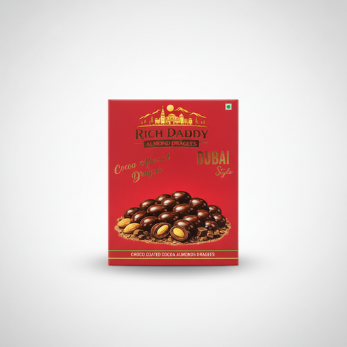 Rich Daddy Dubai Style Cocoa Almond Dragees