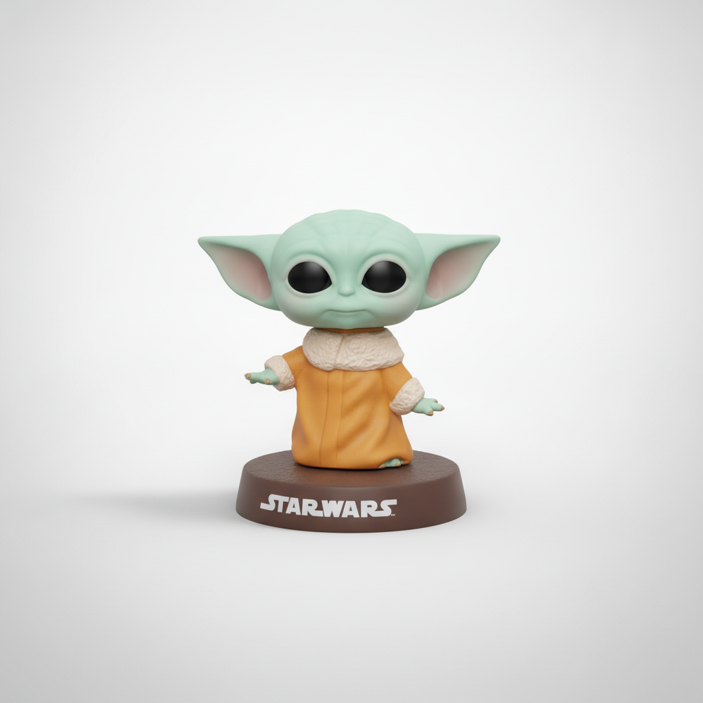Star Wars Grogu Baby Yoda Bobblehead Figure – The Child