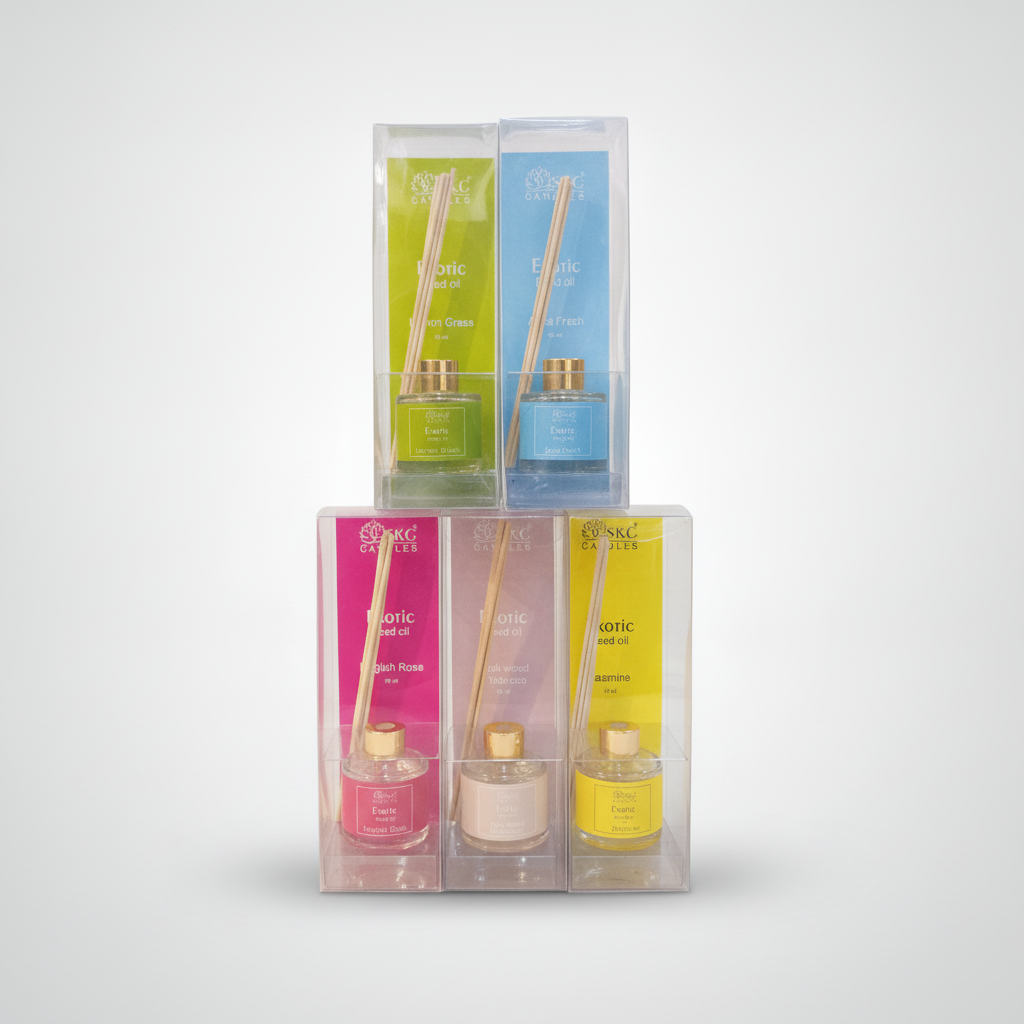 SKG Candles Exotic Reed Oil Diffuser – 50ml | 5 Scents
