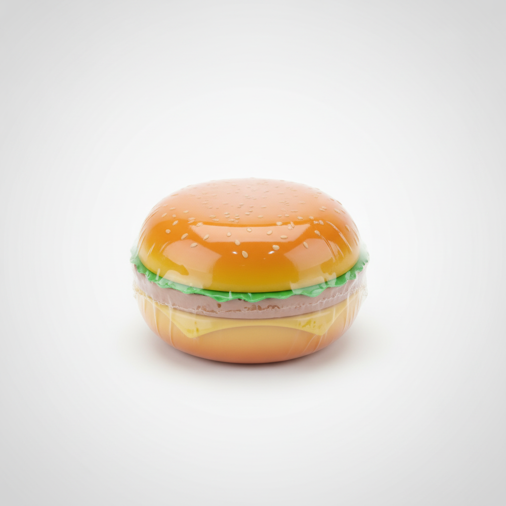 Burger-Shaped Kids Lunch Box – Fun Bento Container