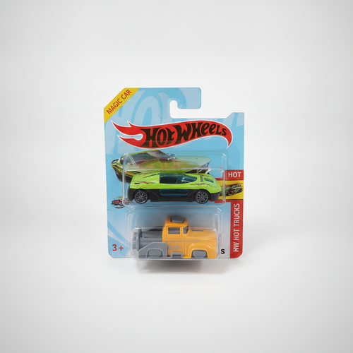 Hot Wheels 2-Pack: Sports Car & HW Hot Trucks Diecast Set