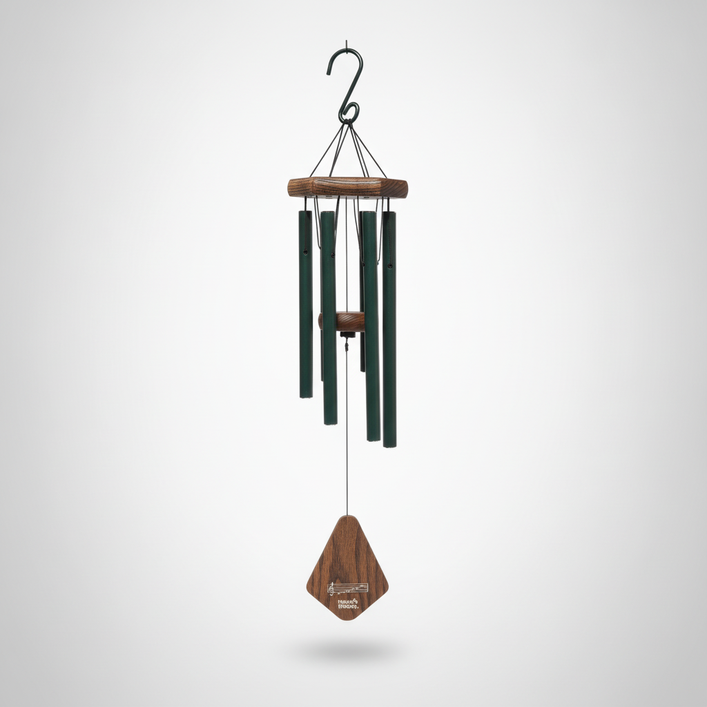 Nature's Melody Wind Chime– Forest Green