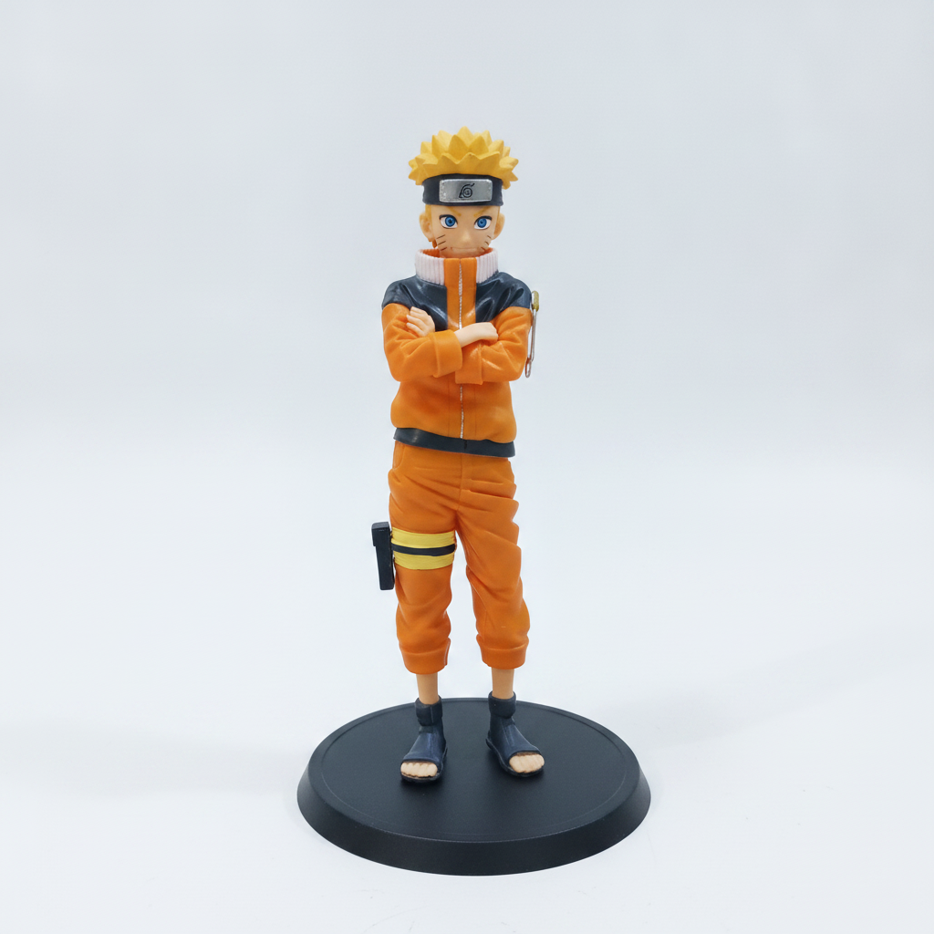 Naruto Uzumaki Action Figure – Classic Orange Jumpsuit Pose