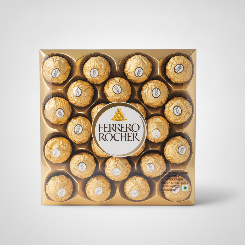 Ferrero Rocher Luxury Chocolate Gift Box – Set of 24