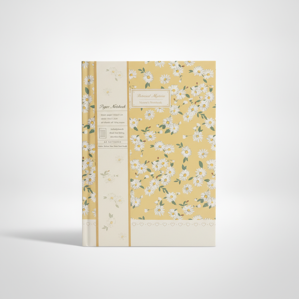 Botanical Mysteries Nature's Notebook – A5 Daisy Paper Journal