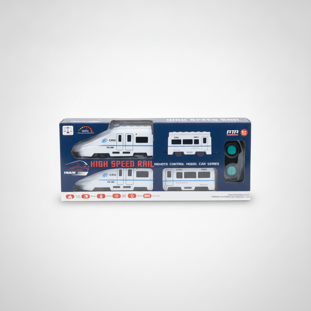 CRH High Speed Rail RC Train Set with Remote Control