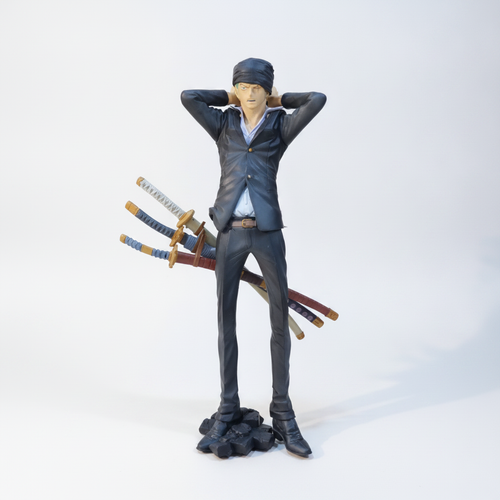 Roronoa Zoro Black Suit Action Figure – Three Swords
