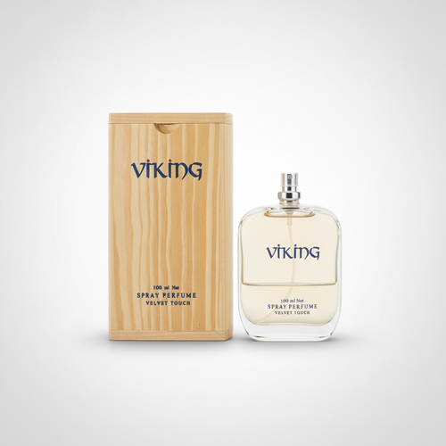 Viking Velvet Touch Spray Perfume 100ml with Wooden Box