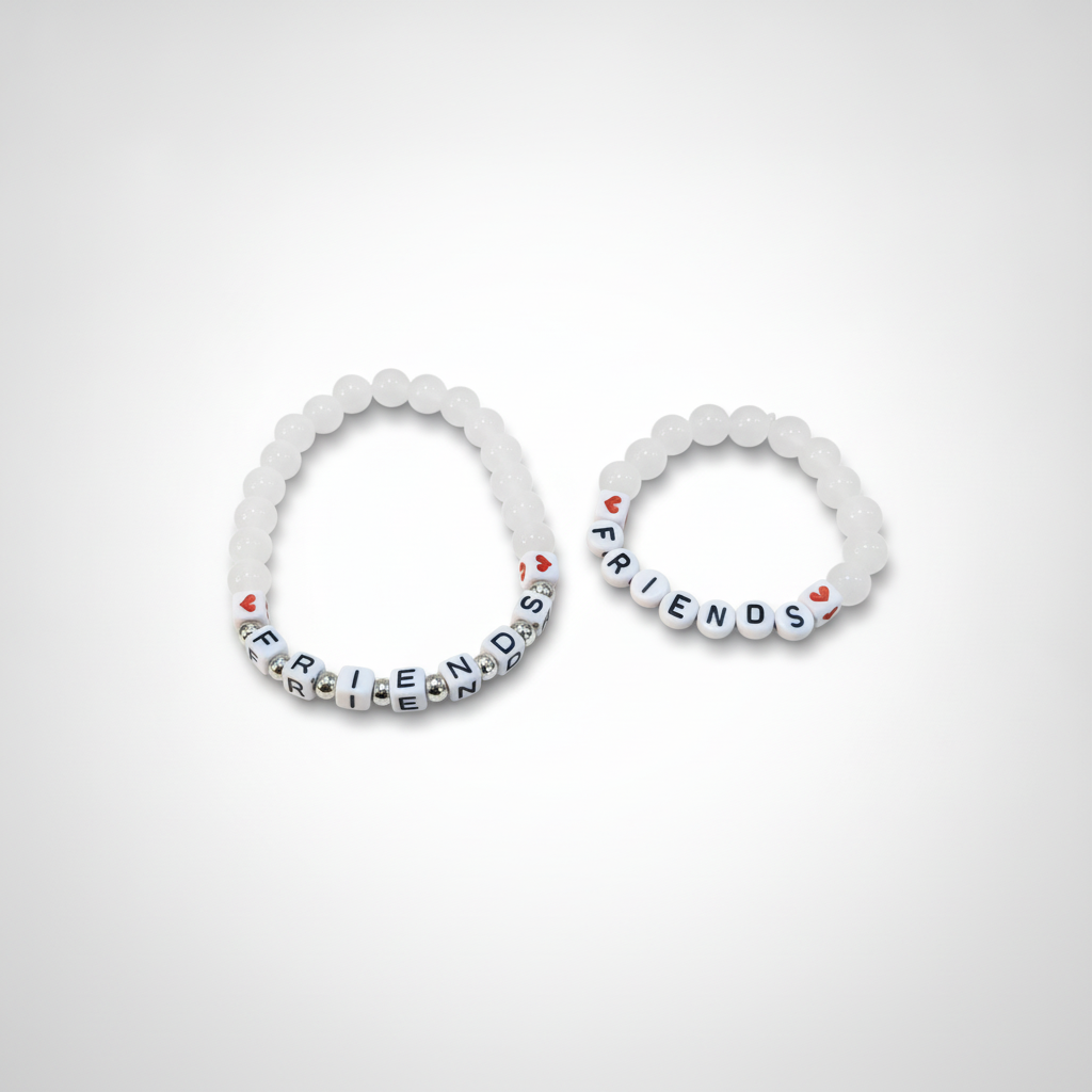 Friends Bracelet Set – Matching Beaded Friendship Bracelets