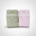 Exotic Quilted Bunny Mini Sling Purse for Women