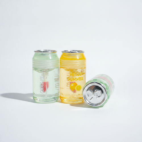 HUDABEAR Hello Summer Soda Can Lip Gloss for Kids