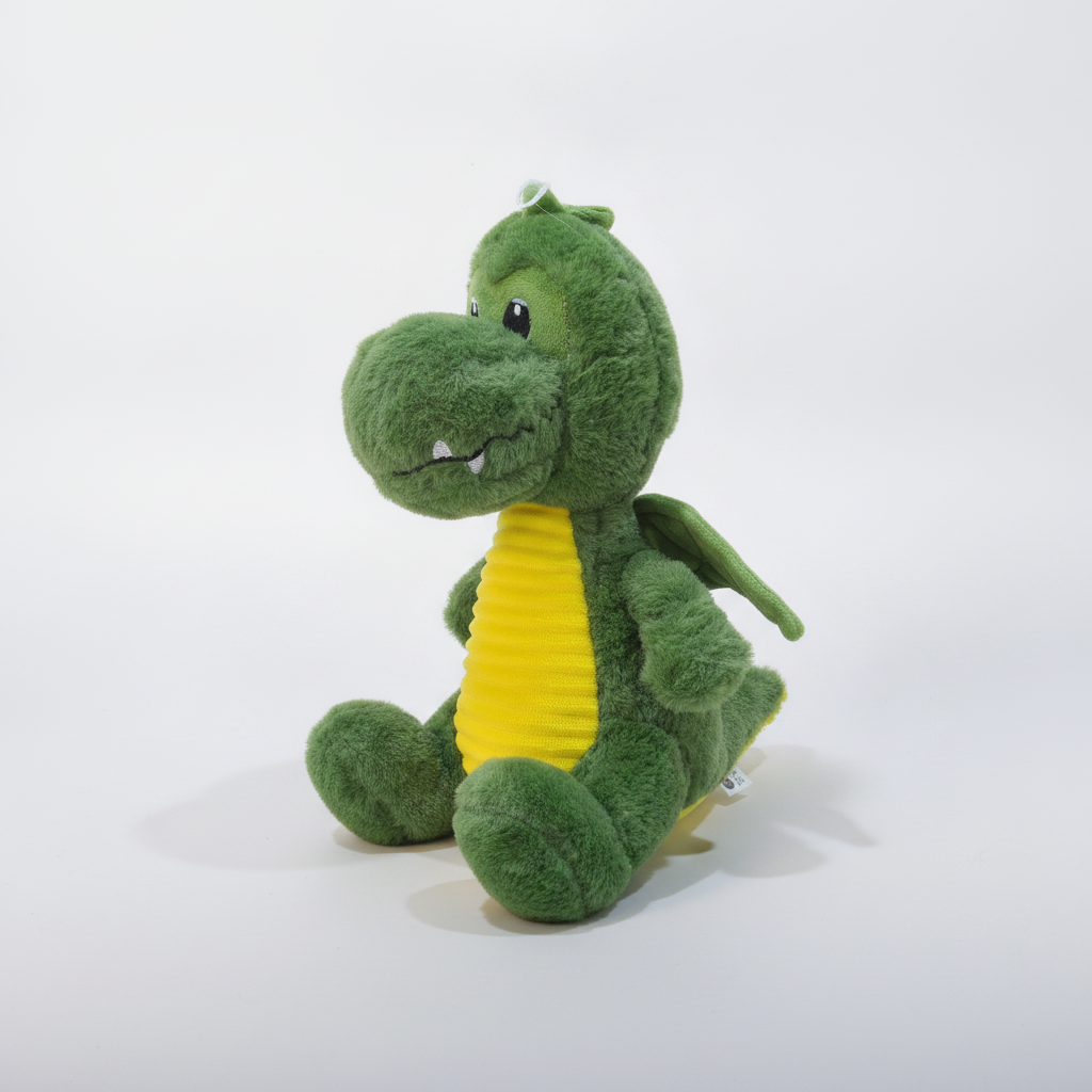 Green Dragon Plush Stuffed Animal Soft Toy for Kids