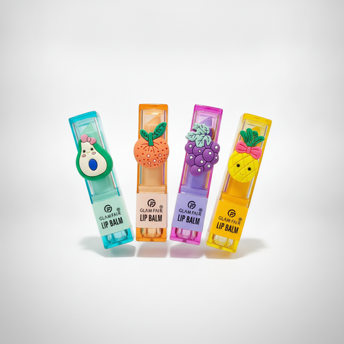 Glam Fair Fruit Lip Balm Set – Fun Kids & Teen Favorites