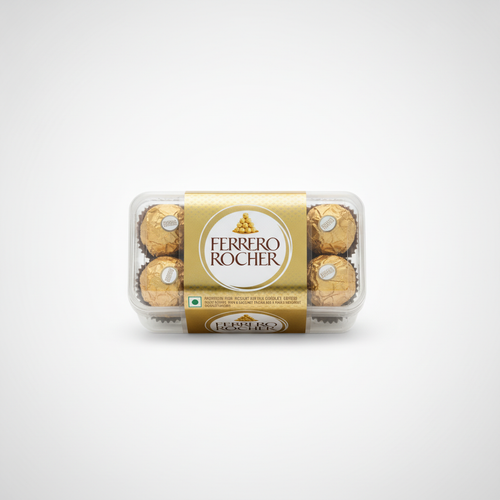 Ferrero Rocher Milk Chocolate & Hazelnut Truffles – Set of 16