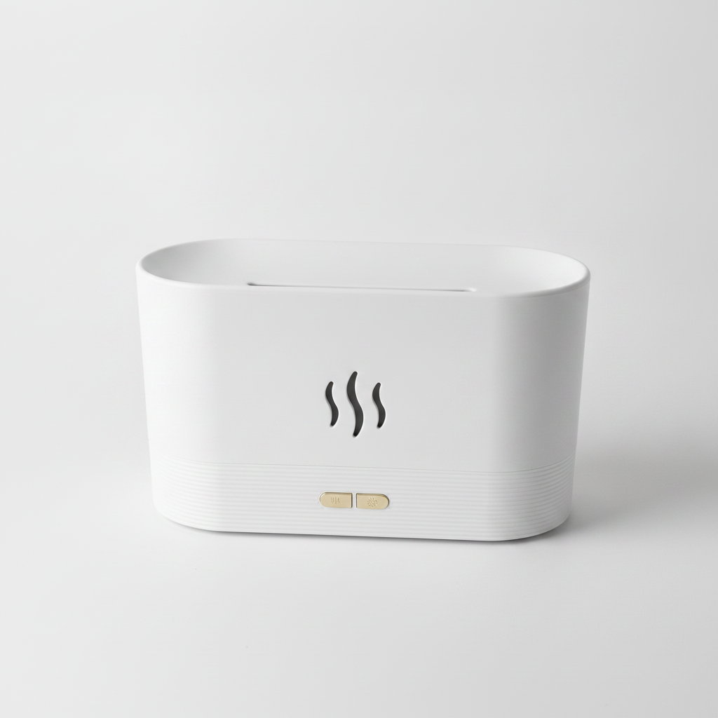 Flame Aroma Diffuser – Ultrasonic Essential Oil Humidifier