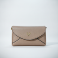 Elegant Envelope Clutch Crossbody Bag with Deer Charm