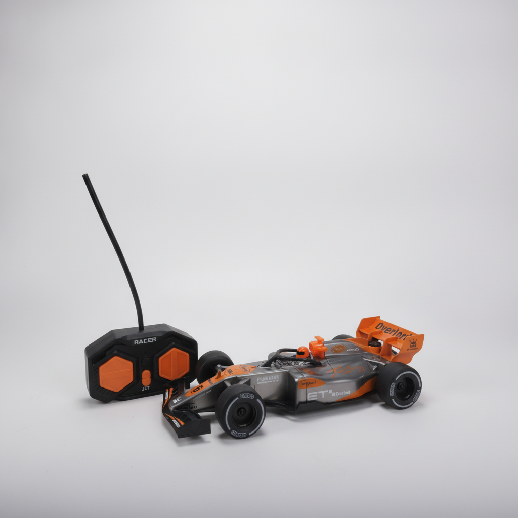 RC Formula 1 Racing Car with Remote Controller – Orange
